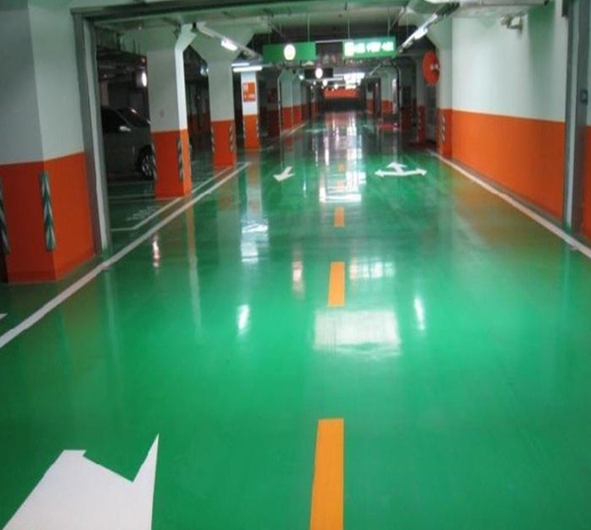 停車場地坪漆